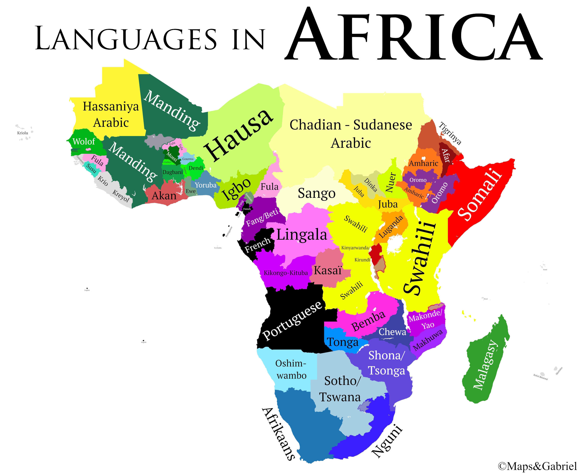 Languages in Africa